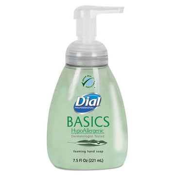 Dial® Professional Basics Hypoallergenic Foaming Hand Wash, Honeysuckle, 7.5 Oz Pump, 8-carton freeshipping - TVN Wholesale